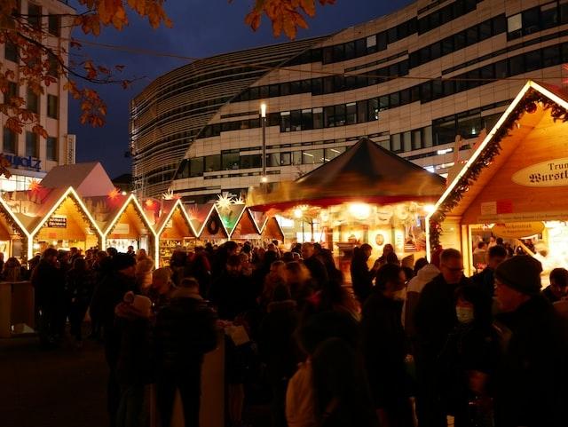 Marché de Noël de Düsseldorf © Kai Damm Jonas-Unsplash