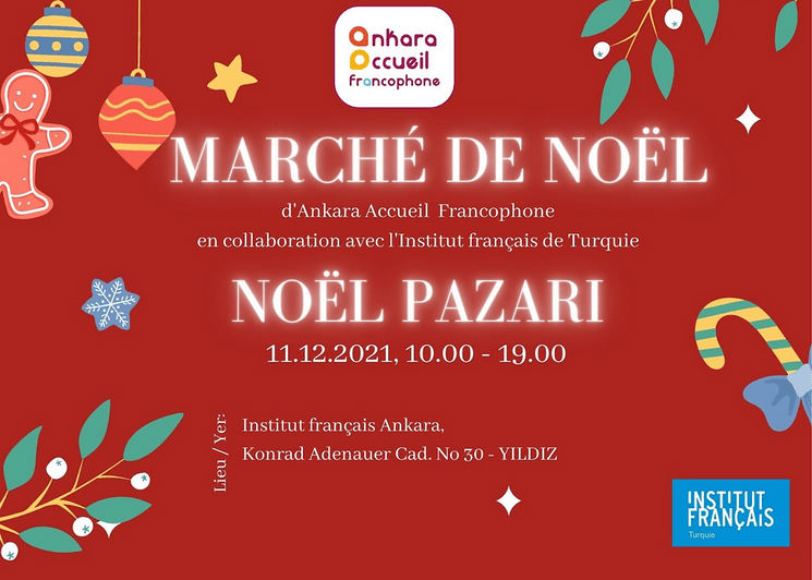 Marché noël Ankara accueil