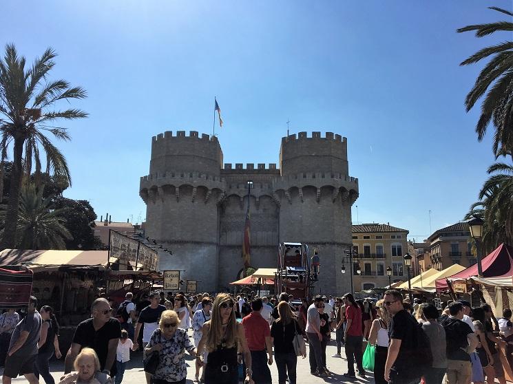 Marché médiéval de Valencia