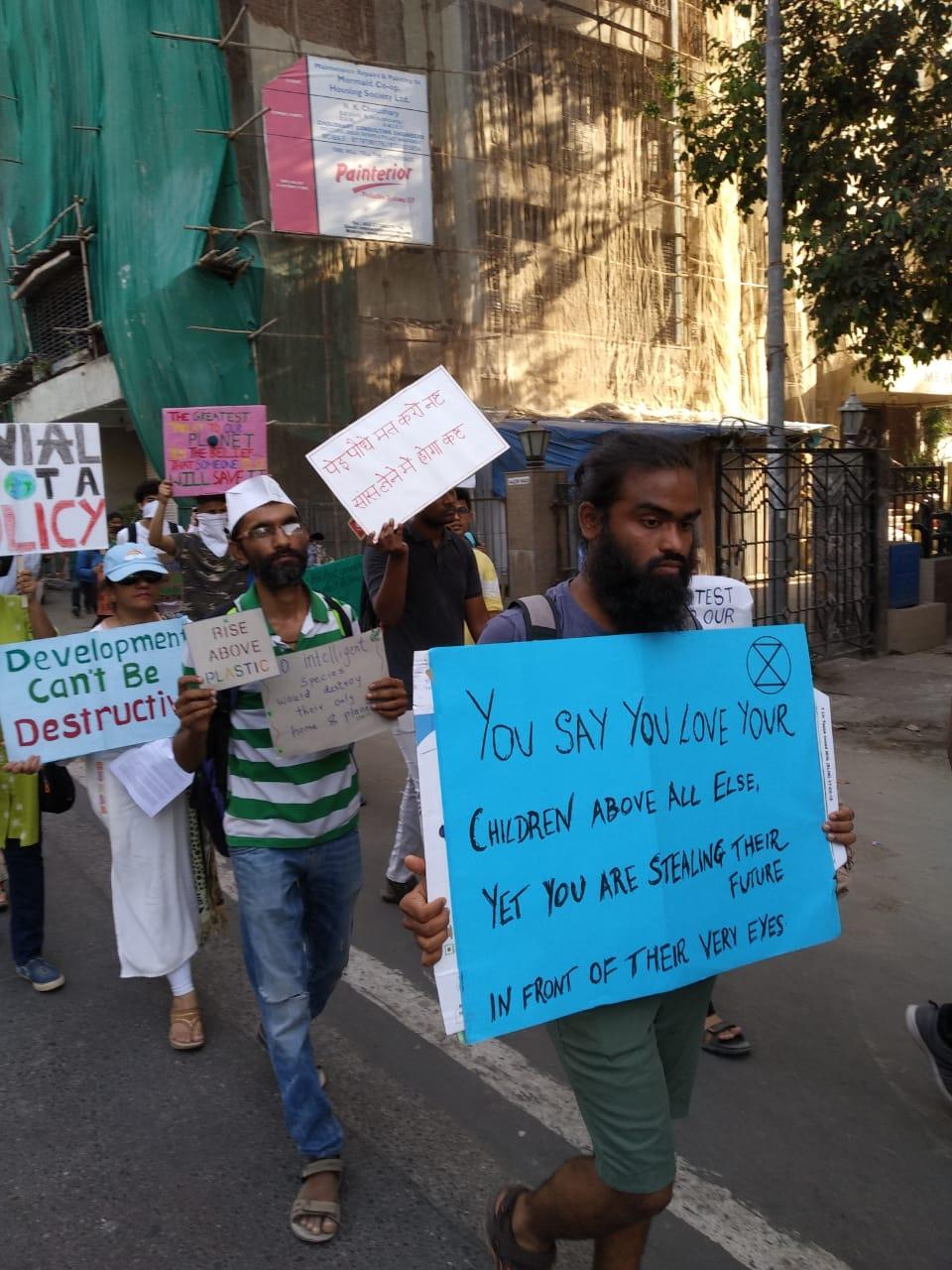 MArche climat etudiants mumbai