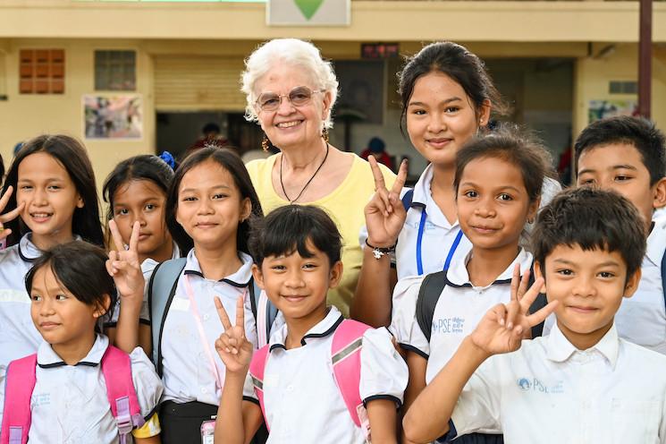 Marie France des Paillières, Co-Fondatrice de “Pour un sourire d’enfant”