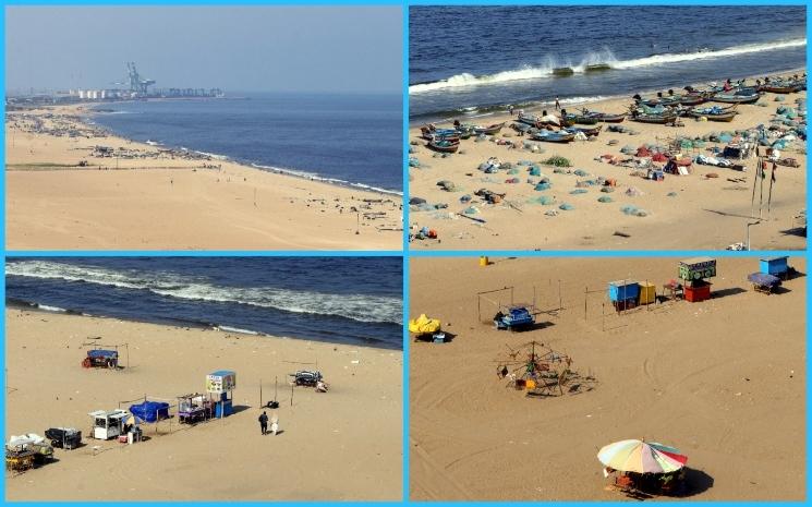 Marina Beach à Chennai