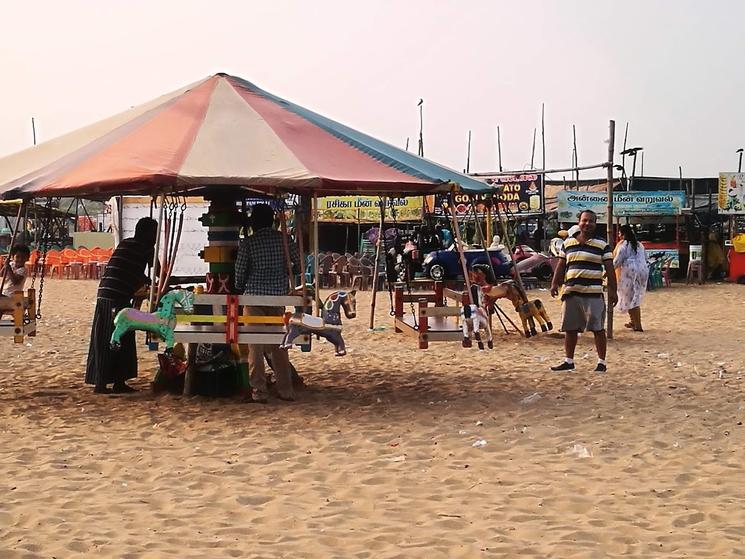 Marina Beach. Photo : Rachel Matalon