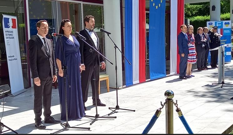 Marseillaise ambassade de France en Pologne