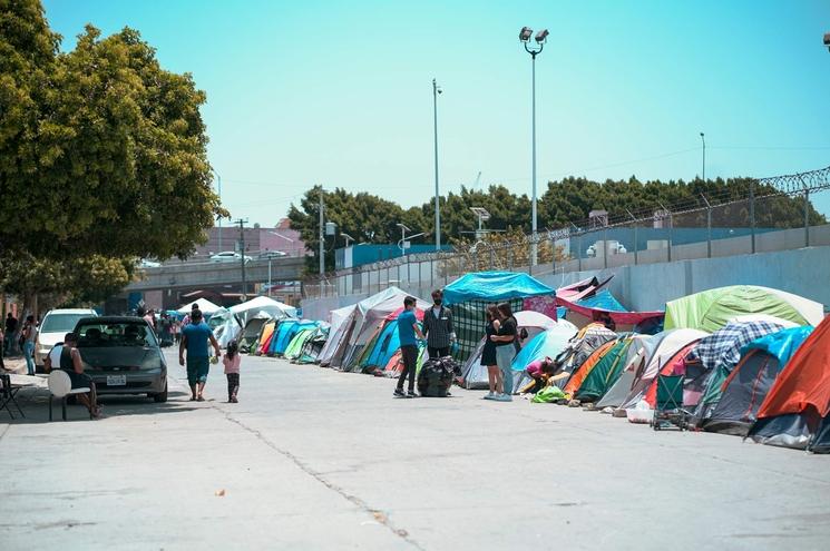 Photo de migrants mexicains 