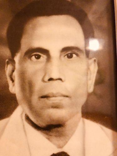 Le grand-père tamoul de Mohini à Pondichéry