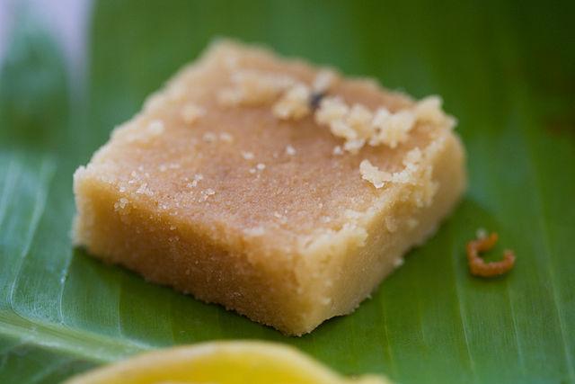 Mysore pak dessert du Tamil Nadu