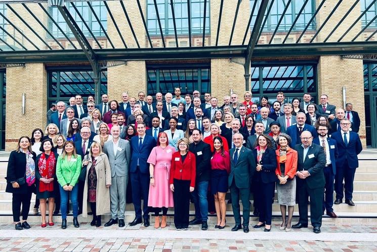 Photo de groupe de la réunion de l'AFE en octobre 2022