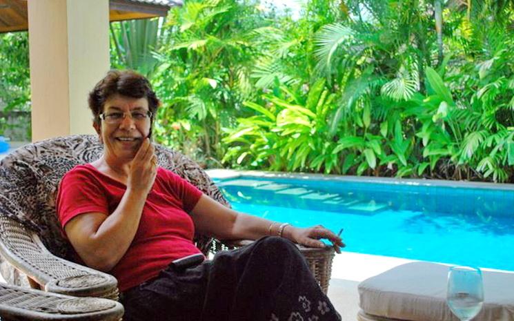 Nadine Gires, proprietaire du Bamboo Resort a Khanom