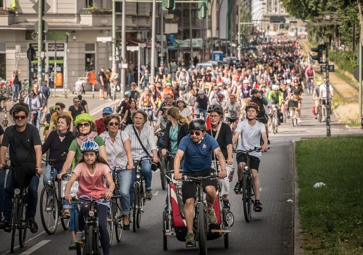 manifestation cyclistes berlin