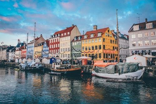 le port de Nyhavn à Copenhague 