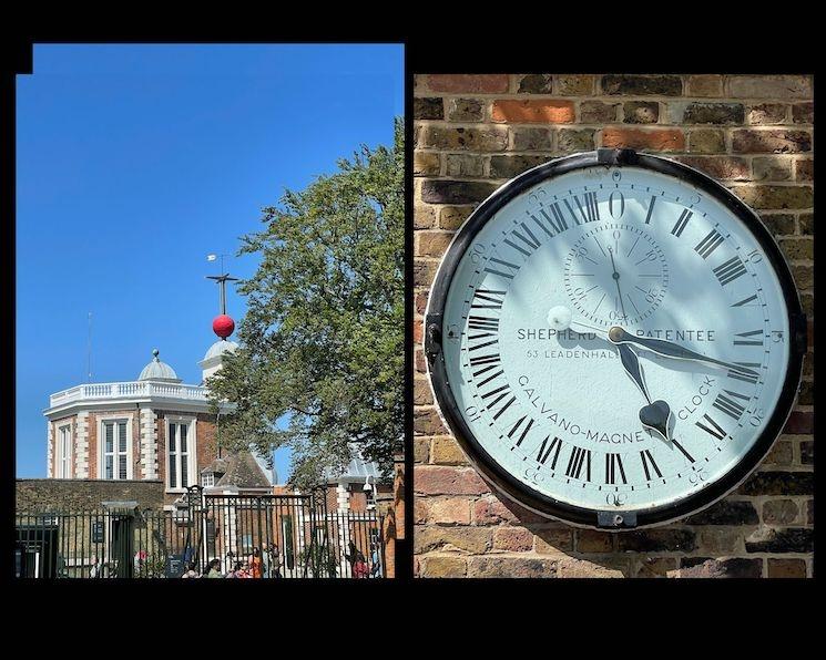 L’Observatoire de Greenwich : the Time Ball & the Shepherd 24-hour Gate Clock