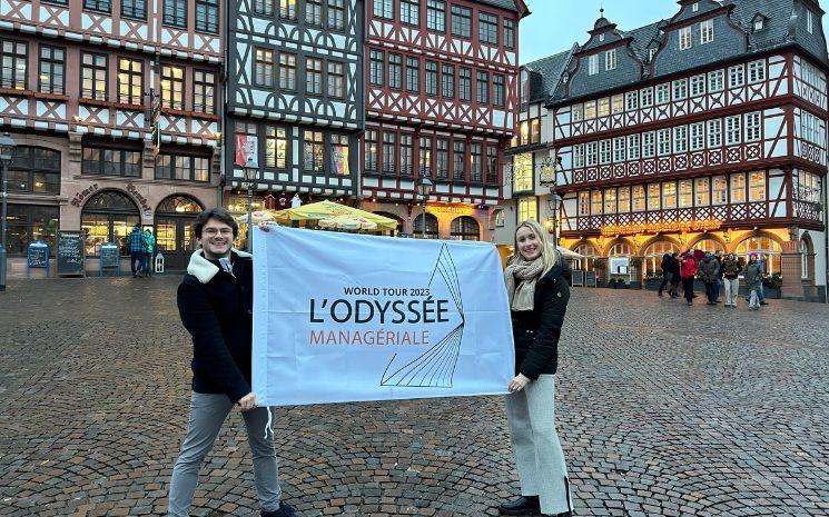 Elodie et Dimitri en Allemagne Odyssée managériale 