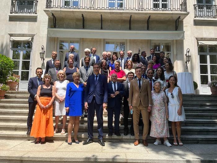 Olivier becht rencontre les représentants des Français et les associations françaises en Espagne