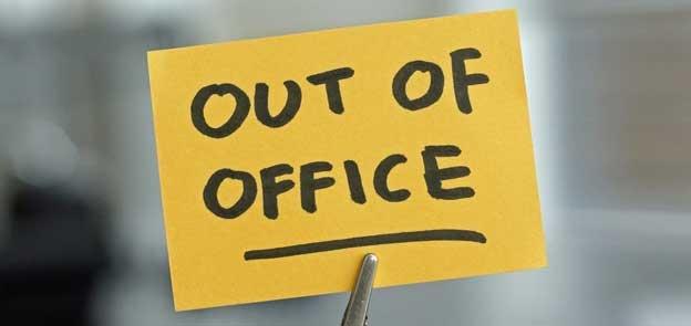 Congés payés - Out of office