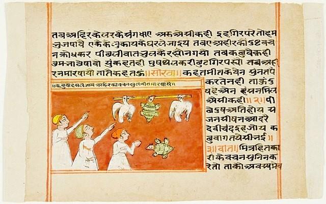 Manuscrit du Panchatantra