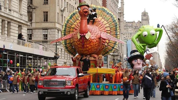 La parade de New York à l'occasion de Thanksgiving