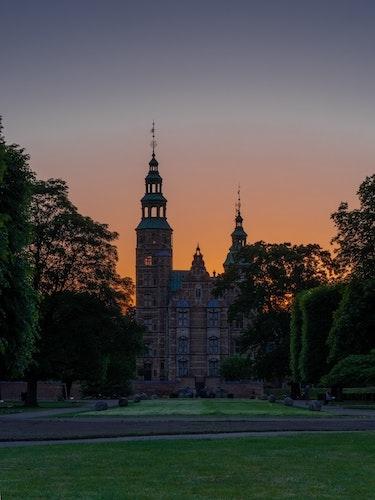 Parc de Rosenborg à Copenhague 