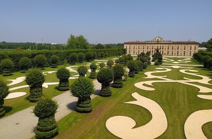 les jardins à la française de la villa arconati