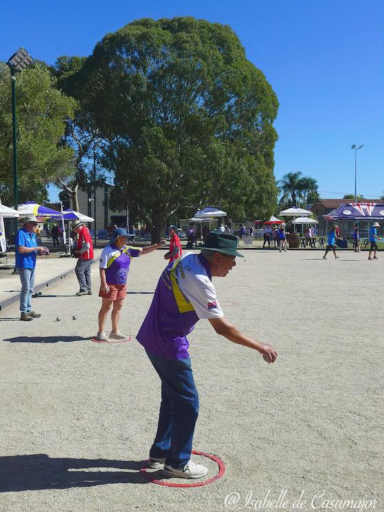 Jouer à la pétanque en Australie