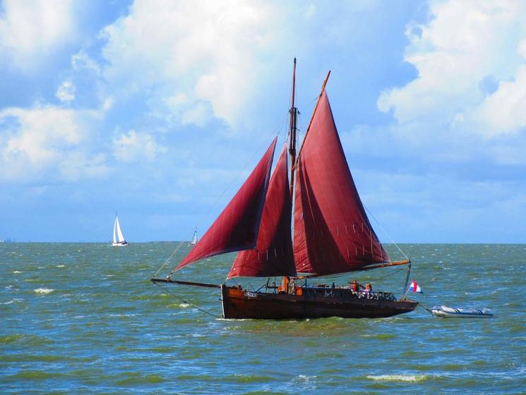 Sur l’ Ĳsselmeer (Photo: V. Lacomme)