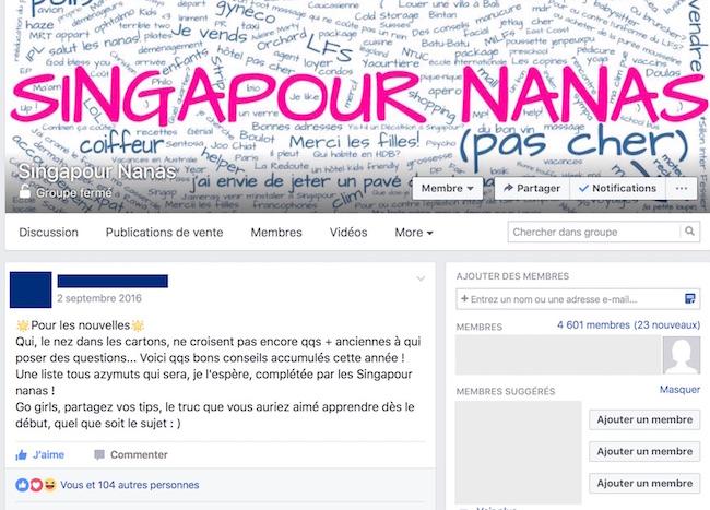 singapour Nanas Post FB