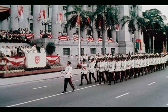 defile singapour