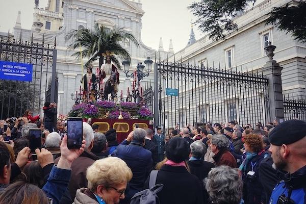 Procession de la Almuneda à Madrid