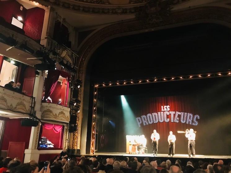 Les producteurs au théâtre de paris