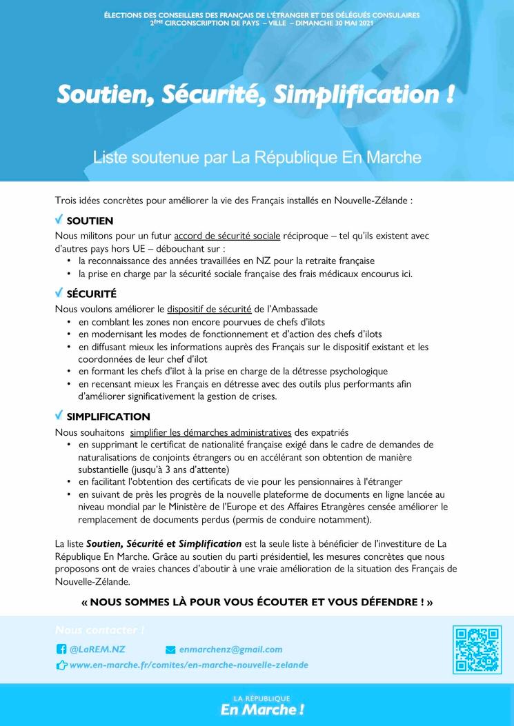 Profession de foi la république en marche