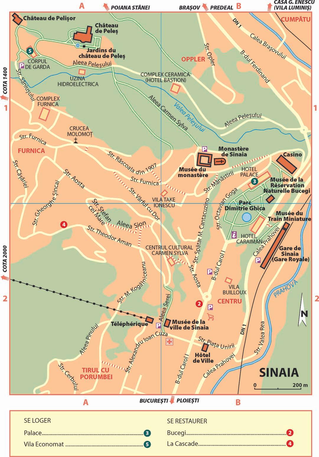 plan-ville-sinaia-roumanie