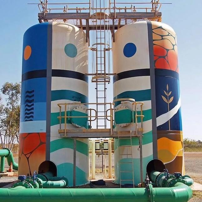 Water tank in Port Hedland