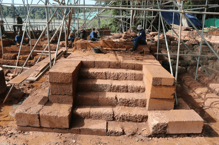 Restauration de l'embarcadère du temple Prea Khan