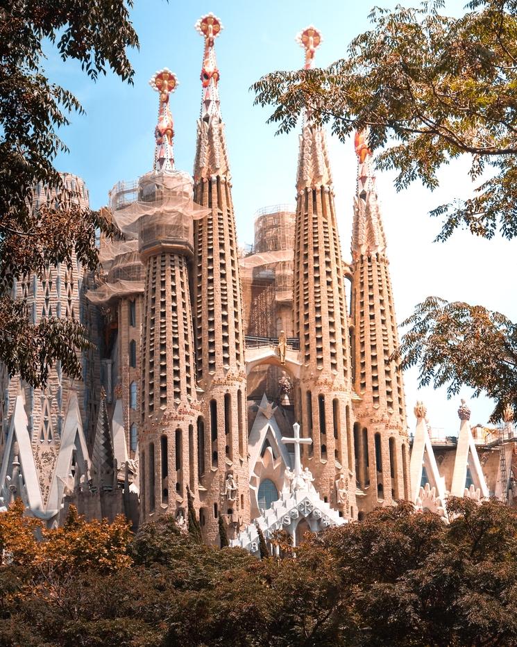 La Sagrada Familia, à Barcelone, Espagne