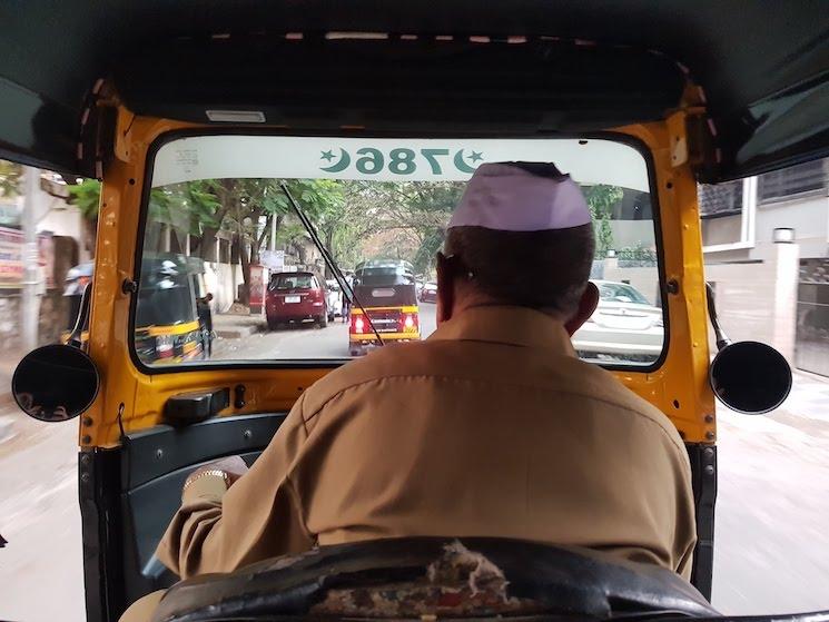 rickshaw à Bombay