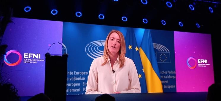 Roberta Metsola, présidente du Parlement européen