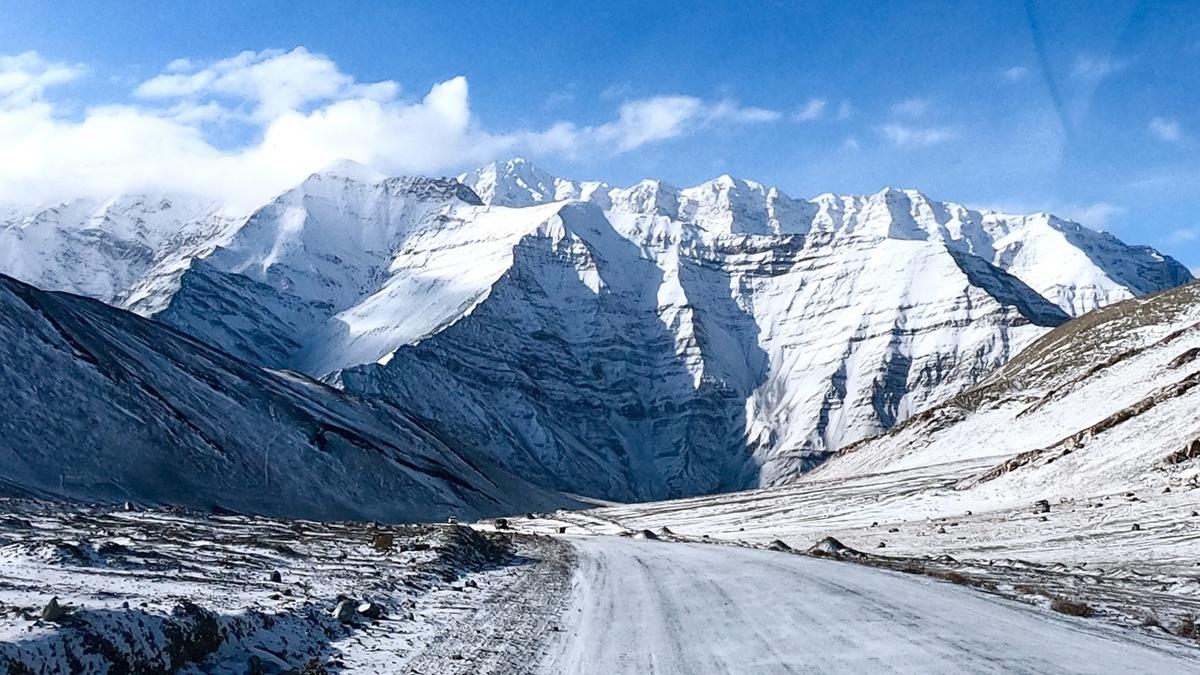 route de Srinagar ladakh inde trek hiver