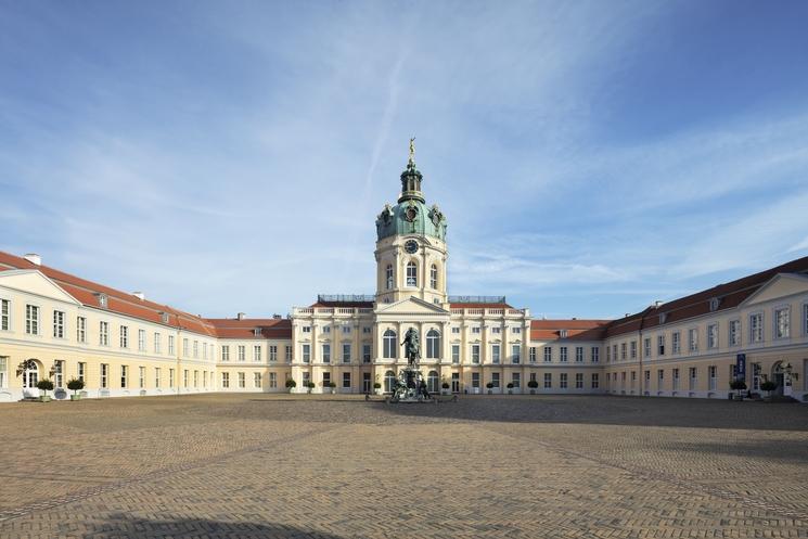 La cour du château Charlottenburg