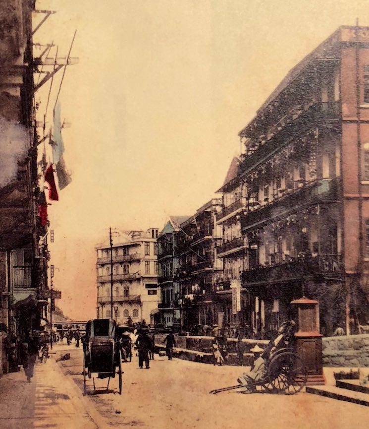 Hong Kong ville 1903 histoire photo Sai Ying Pun