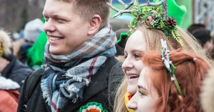 La Saint Patrick à Moscou