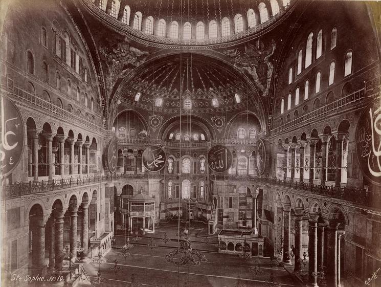 photo archive sainte Sophie istanbul