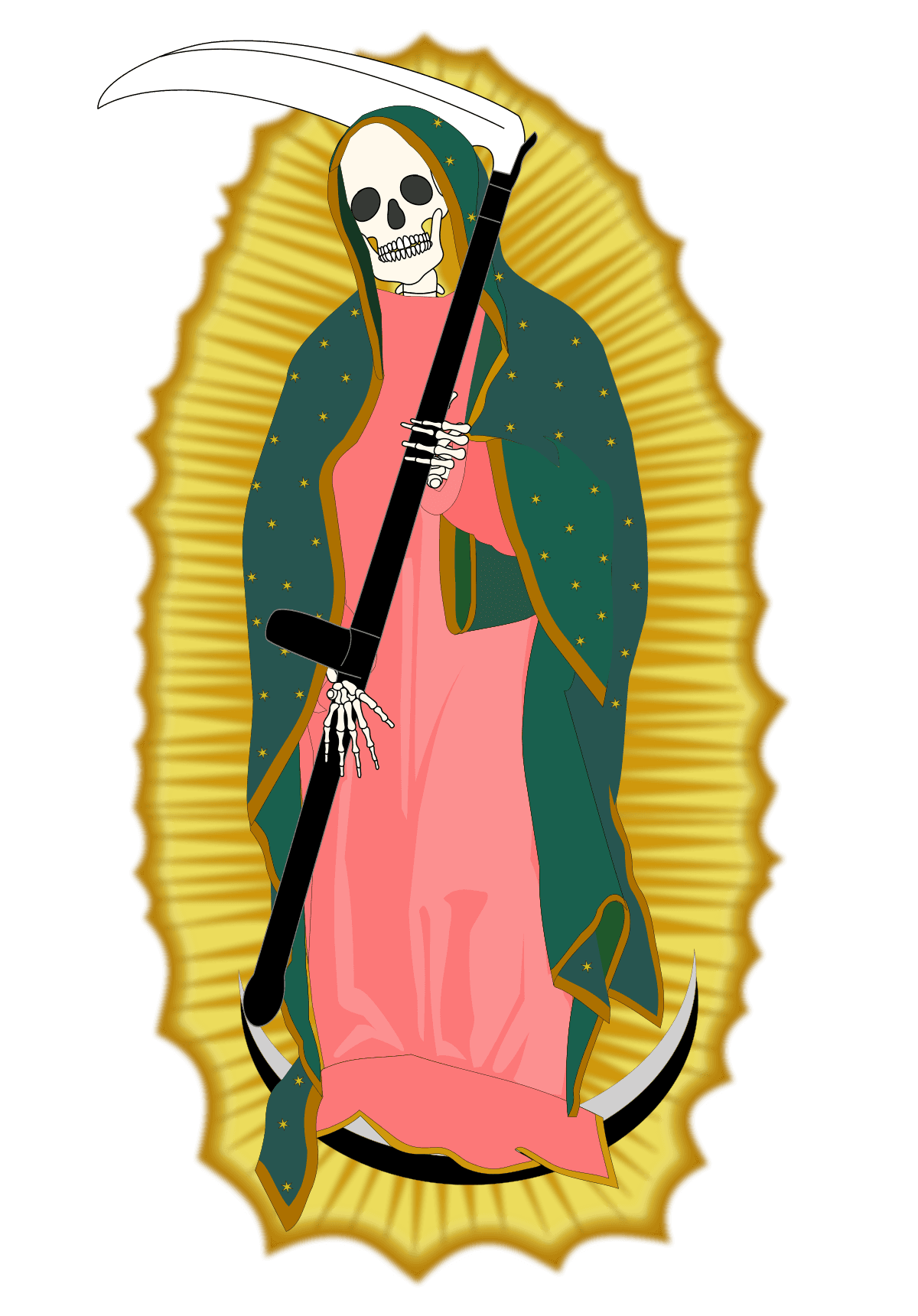 Santa Muerte Dia de los muertos Mexico