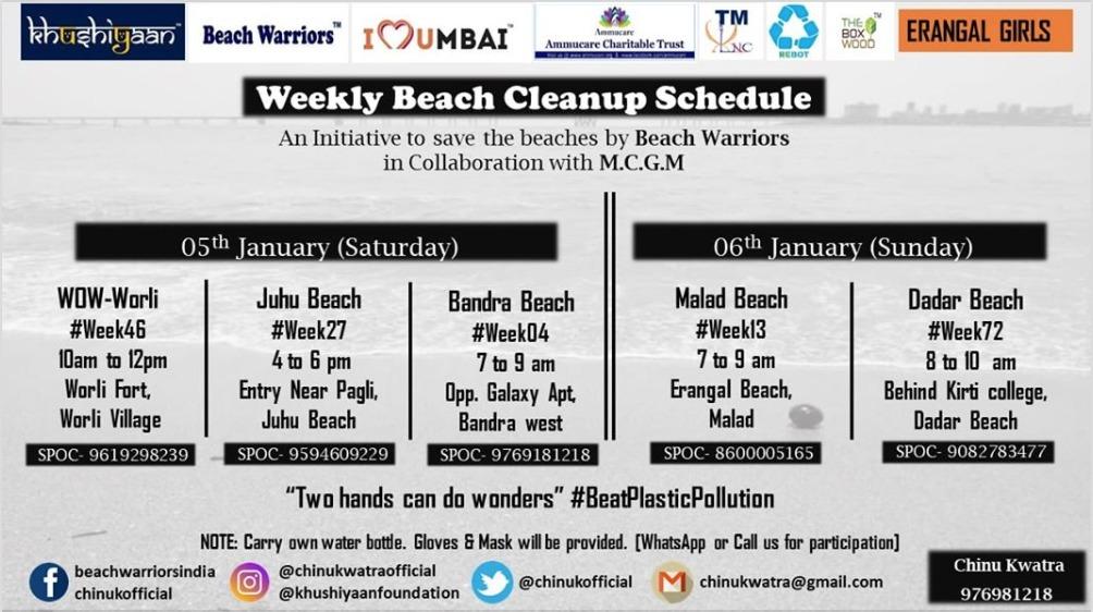 Programme de nettoyage des plages a Bombay Beach Warriors