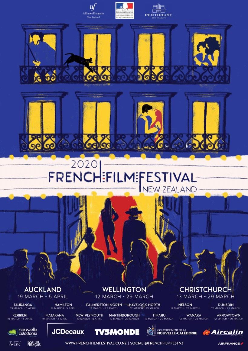 affiche french film festival 2020 nz