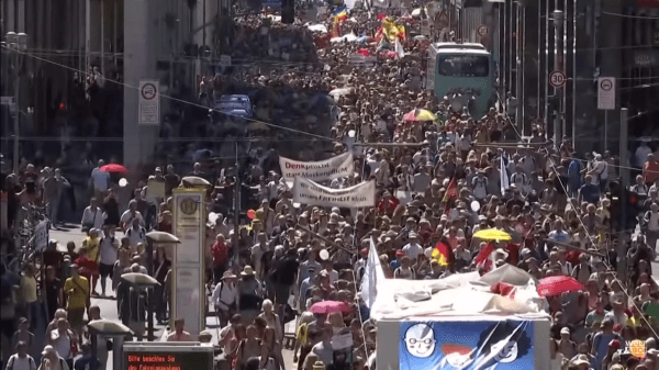 manifestation coronavirus Berlin