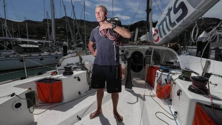 Sébastien arrive à Christchurch