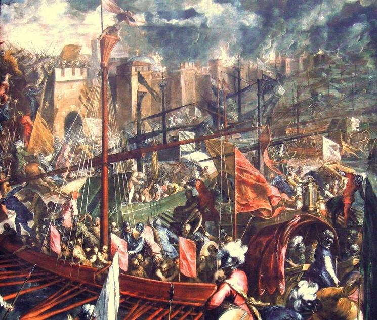 Siège de Constantinople, par Palma le Jeune