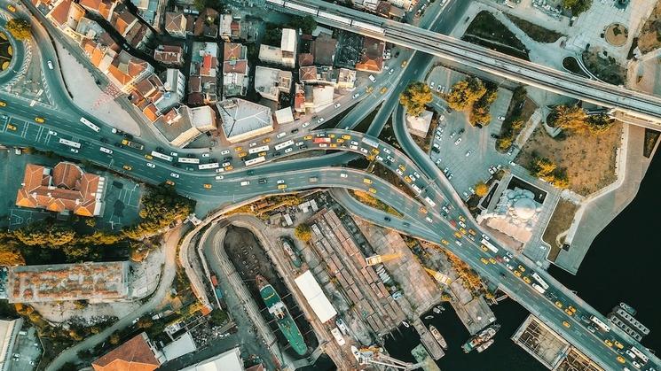 le trafic à Istanbul, attention 