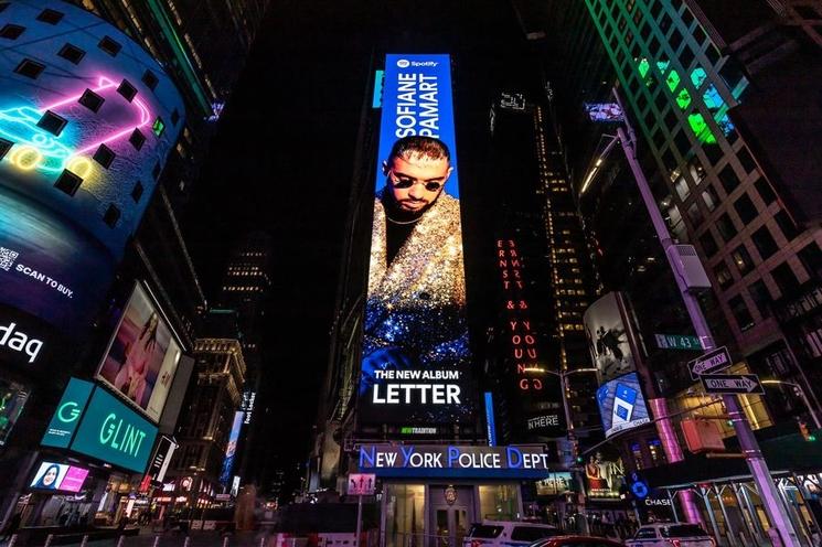 Lancement album Letter à Time Square New-York