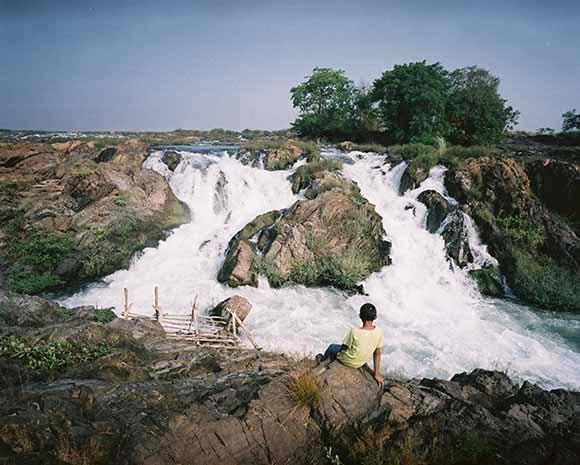 Sopheakmit Waterfall in Preah Vihear province with Laos border - 2015